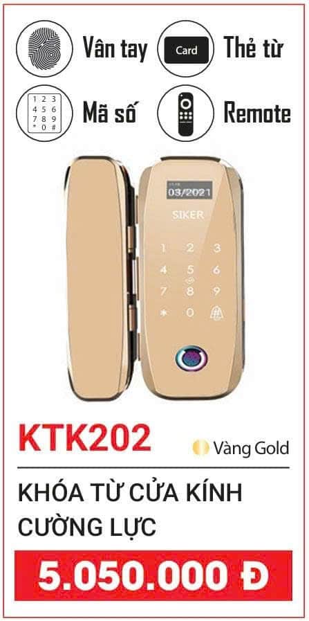 Khóa cửa kính cường lực
