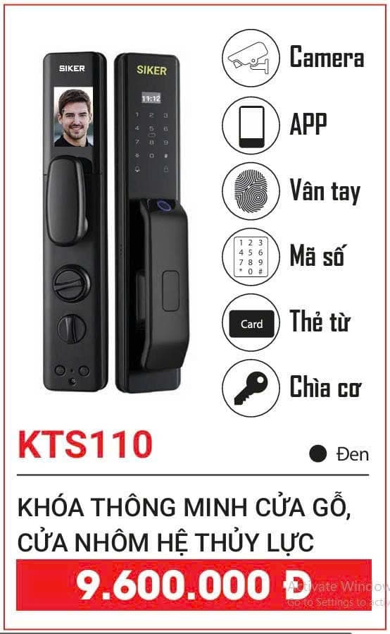 Khóa thông minh SIKER KTS110