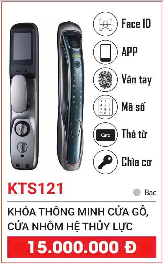 Khóa Thông Minh SIKER KTS121