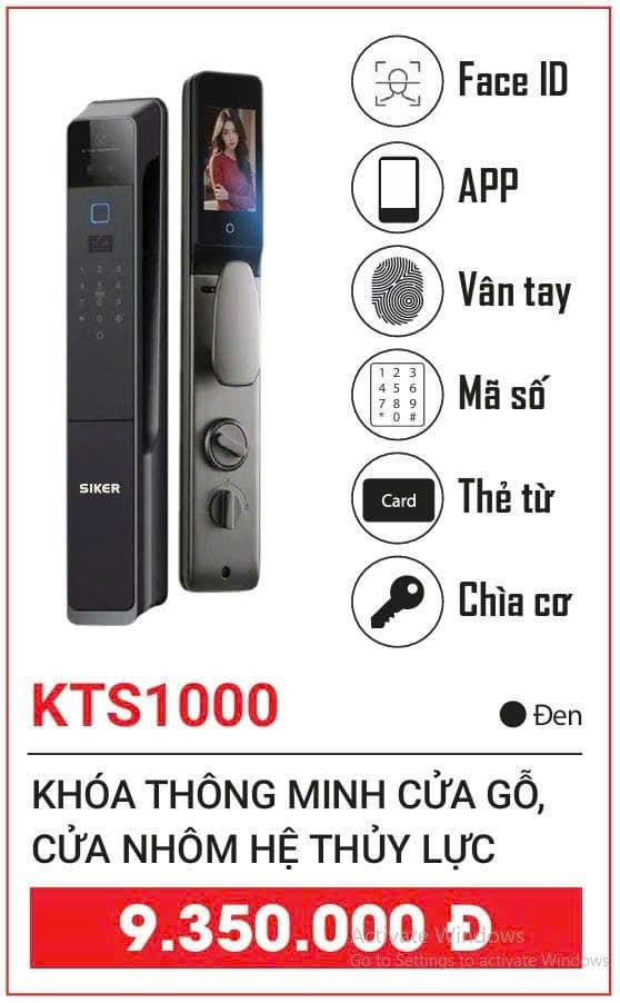 Khóa thông minh SIKER KTS1000