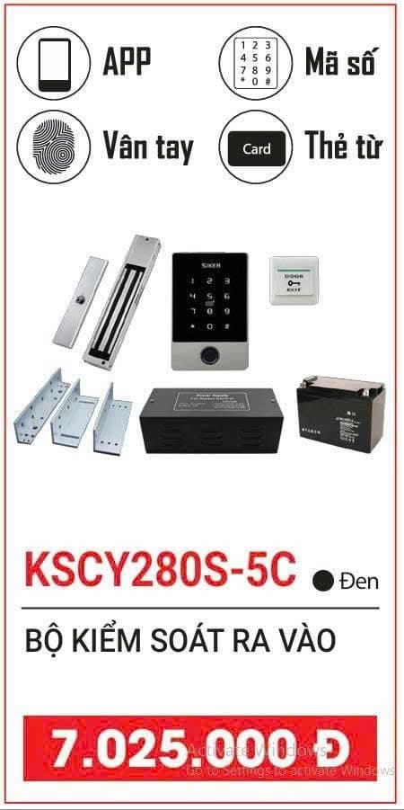 Bộ Kiểm Soát Ra Vào SIKER KSCY280S-5C