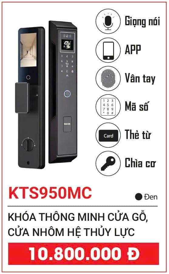 Khóa Thông Minh SIKER KTS950MC